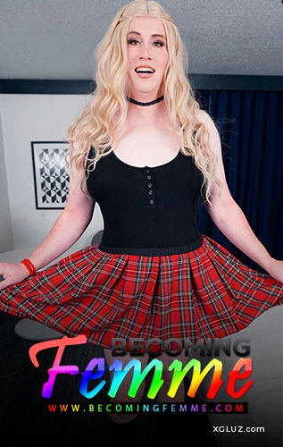 crossdresser sissy femboy porn site hot blonde cd college